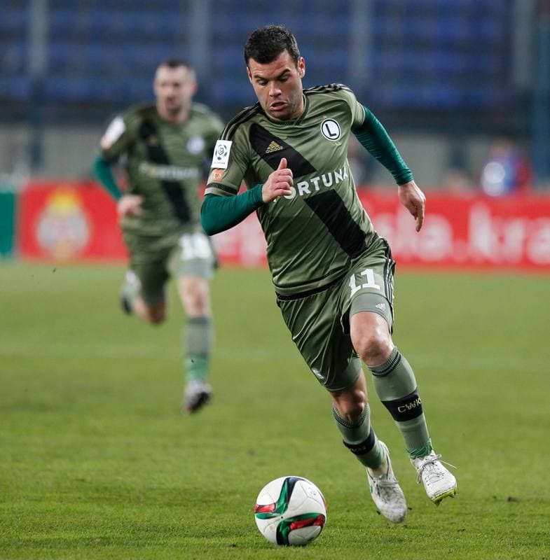 Football. PKO BP Ekstraklasa. Wisla Krakow - Legia Warsaw. 06.12.2015