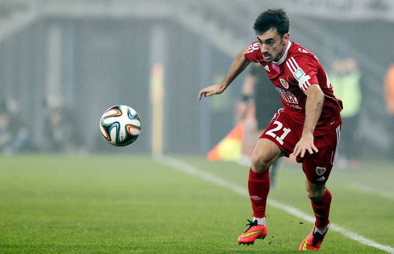 Football. T-Mobile Ekstraklasa. Piast Gliwice - Gornik Leczna. 07.11.2014