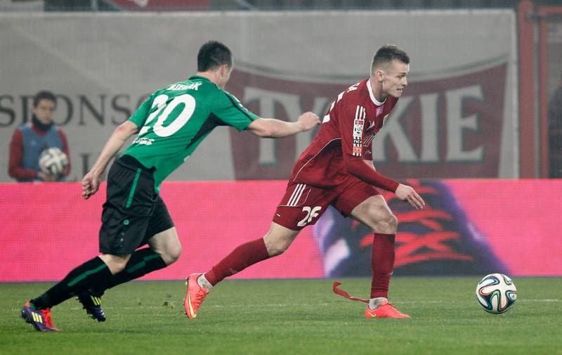 Football. T-Mobile Ekstraklasa. Piast Gliwice - Gornik Leczna. 07.11.2014