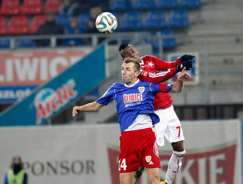 Football. PKO BP Ekstraklasa. Piast Gliwice - Wisla Krakow. 03.10.2015