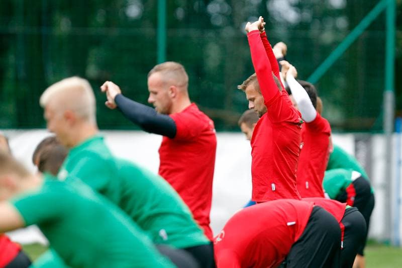 Football. GKS Tychy. Training. 27.06.2016