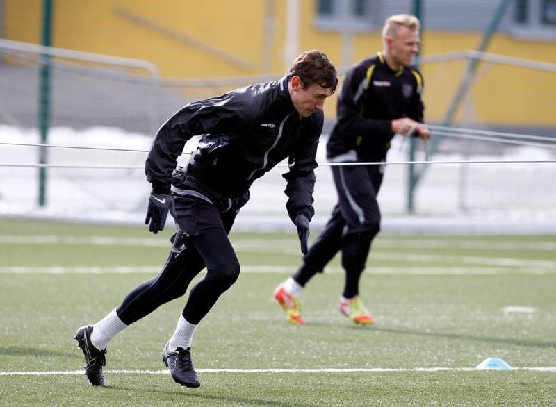 Football. GKS Katowice. Training. 28.05.2015