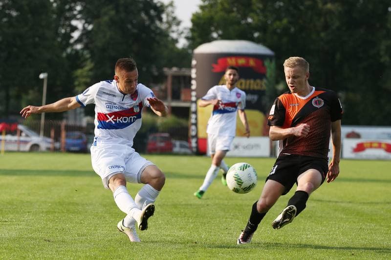 Football. Polish Cup. Rakow Czestochowa - Chrobry Glogow. 23.07.2016
