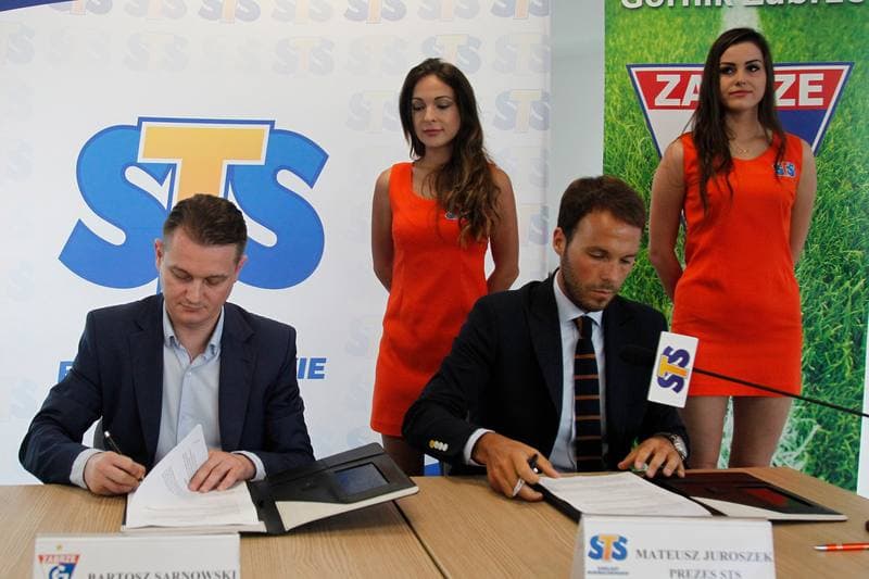Football. Gornik Zabrze. Press Conference. 28.07.2016