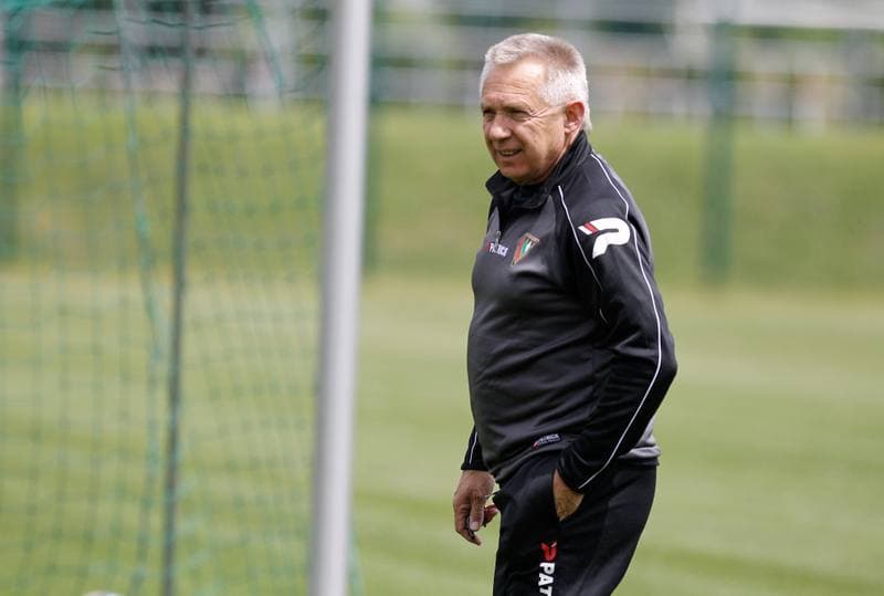 Football. Zaglebie Sosnowiec. Training. 25.06.2015