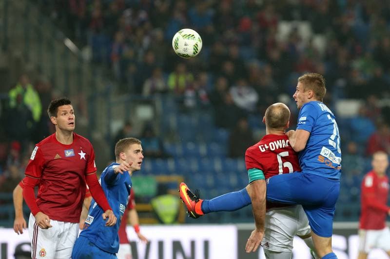 Football. Lotto Ekstraklasa. Wisla Krakow - Bruk-Bet Termalica Nieciecza. 21.10.2016