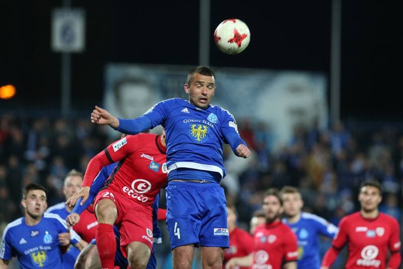 Football. Lotto Ekstraklasa. Ruch Chorzow - Piast Gliwice. 03.04.2017