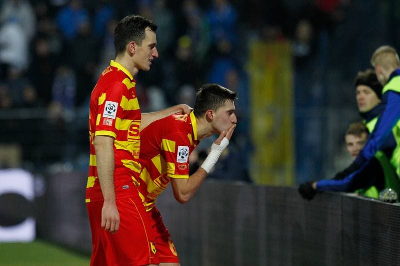 Football. T-Mobile Ekstraklasa. Ruch Chorzow - Jagiellonia Bialystok. 09.11.2014