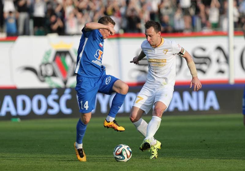Football. Polish Cup. Zaglebie Sosnowiec - Lech Poznan. 05.04.2016