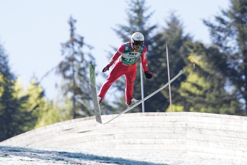 Ski Jumping. Poland national team. Training. 12.05.2016