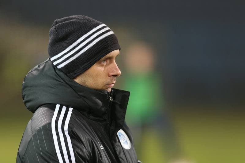 Football. Nice I Liga. Ruch Chorzow - Wigry Suwalki. 22.11.2017