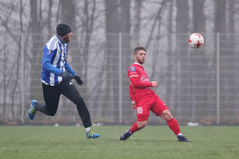 Football. Sparing. Ruch Chorzow - Podbeskidzie Bielsko-Biala. 27.01.2018