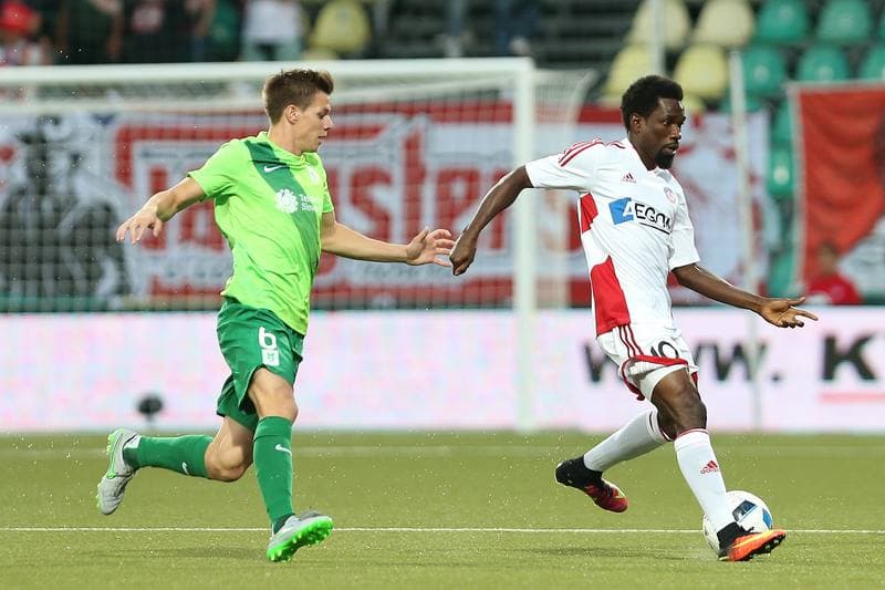 Football. Champions League. AS Trencin - Olimpija Ljubljana. 20.07.2016