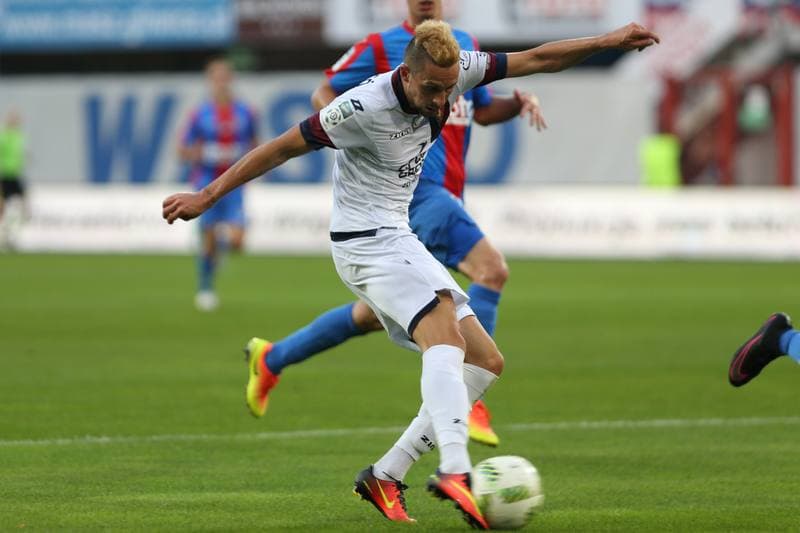 Football. Lotto Ekstraklasa. Piast Gliwice - Pogon Szczecin. 20.08.2016