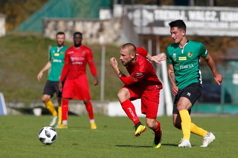 Football. Sparing. Zaglebie Sosnowiec - GKS 1962 Jastrzebie. 13.10.2018