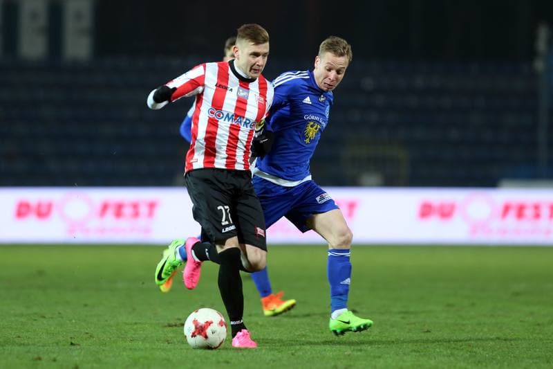Football. Lotto Ekstraklasa. Ruch Chorzow - Cracovia Krakow. 10.02.2017