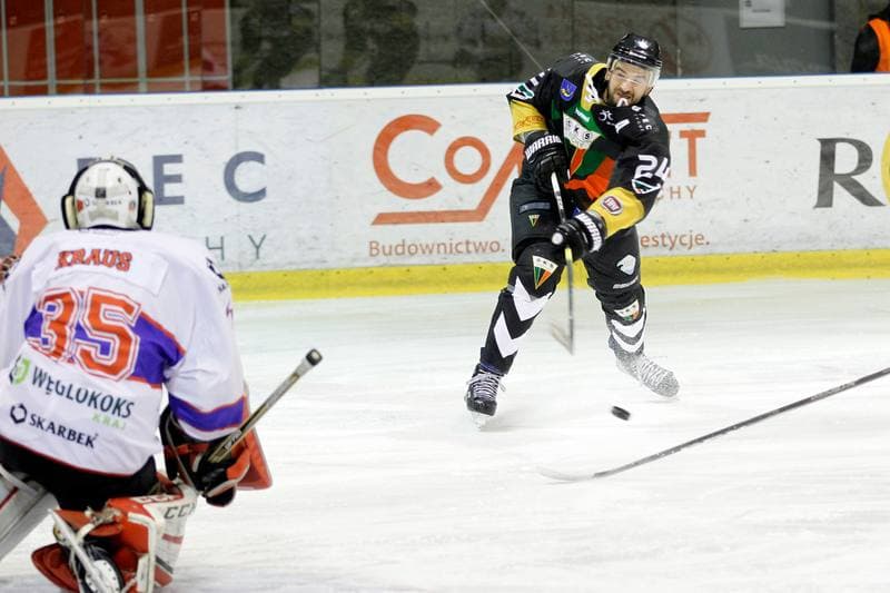 Ice Hockey. Polska Hokej Liga. Weglokoks Kraj Polonia Bytom - GKS Tychy. 11.01.2019
