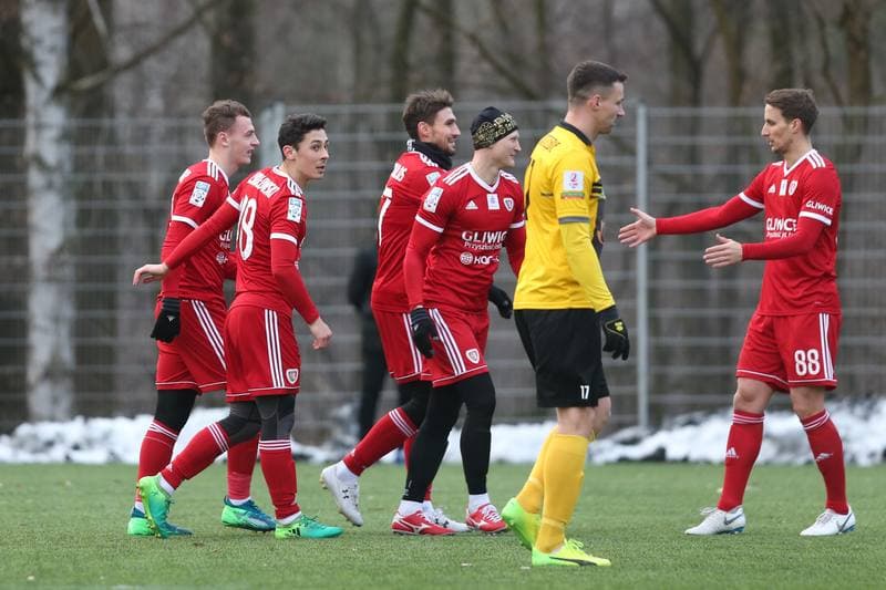 Football. Sparing. Piast Gliwice - GKS 1962 Jastrzebie. 18.01.2019