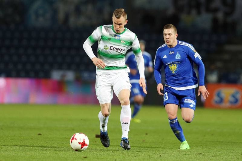 Football. Lotto Ekstraklasa. Ruch Chorzow - Lechia Gdansk. 11.03.2017