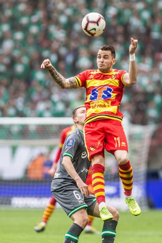 Football. Polish Cup. Jagiellonia Bialystok - Lechia Gdansk. 02.05.2019
