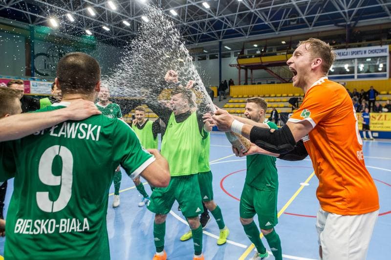 Futsal. Ekstraklasa. Clearex Chorzow - Rekord Bielsko-Biala. 06.05.2019