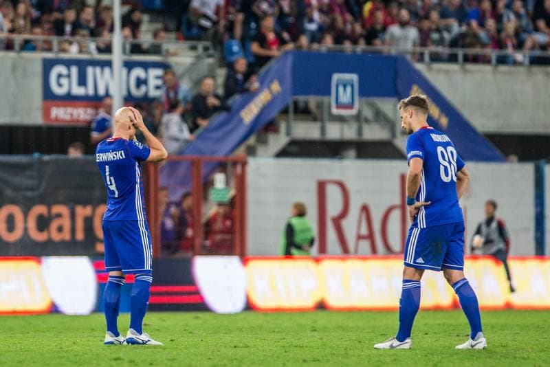 Football. UEFA Champions League. Piast Gliwice - BATE Borisov. 17.07.2019