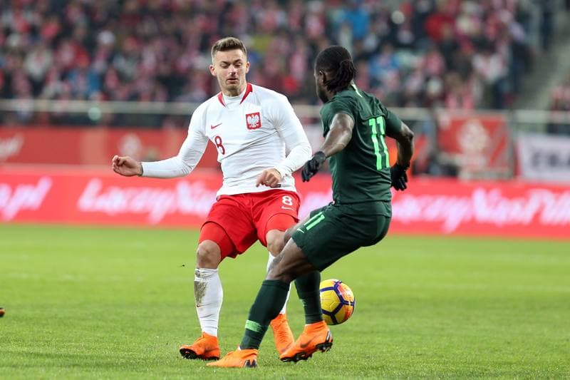 Football. International Friendly. Poland - Nigeria. 23.03.2018