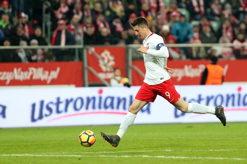 Football. International Friendly. Poland - Nigeria. 23.03.2018