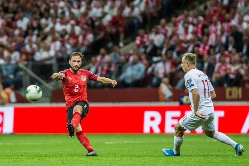 Football. Euro 2020 Qualifiers. Poland - Austria. 09.09.2019