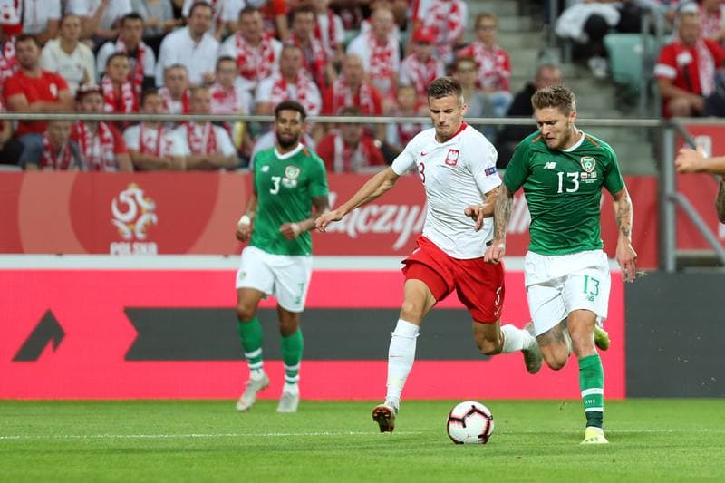 Football. International Friendly. Poland - Republic of Ireland. 11.09.2018