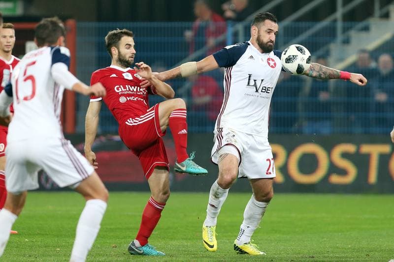Football. Lotto Ekstraklasa. Piast Gliwice - Wisla Krakow. 02.11.2018