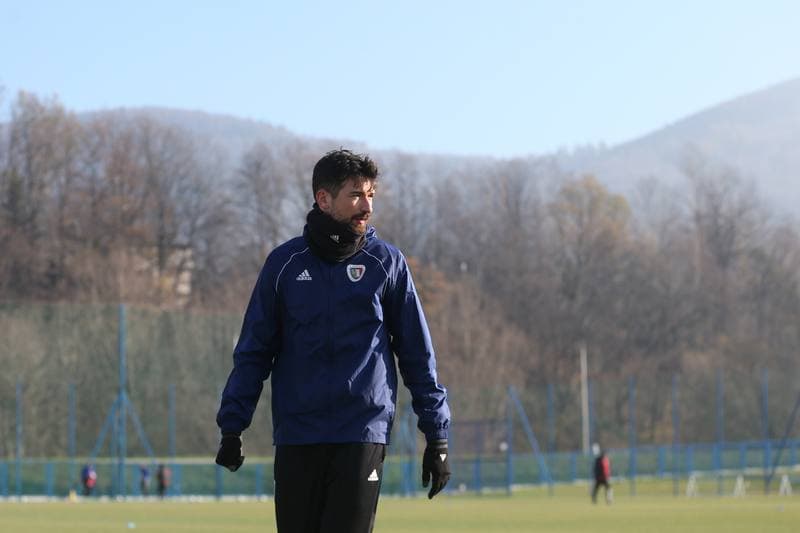 Football. Piast Gliwice. Training. 17.11.2018