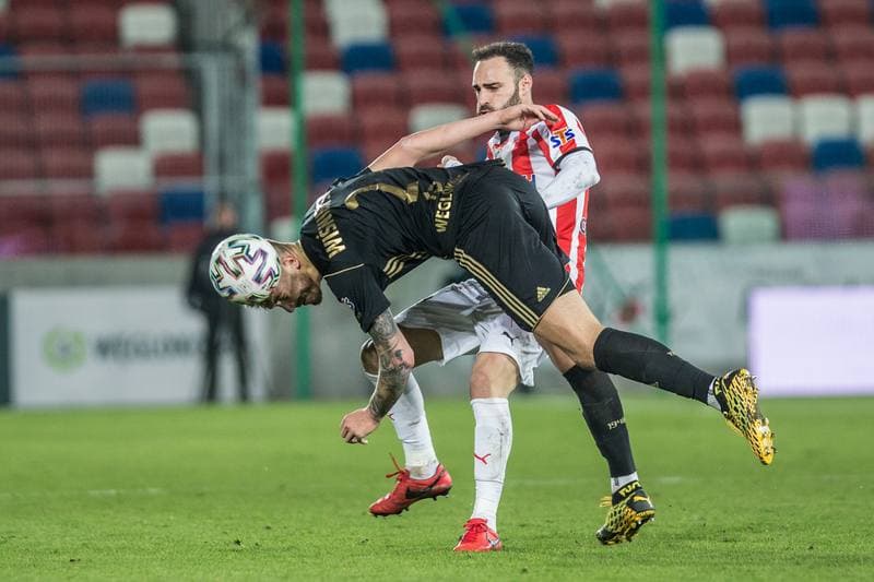 Football. PKO BP Ekstraklasa. Gornik Zabrze - Cracovia Krakow. 06.03.2020