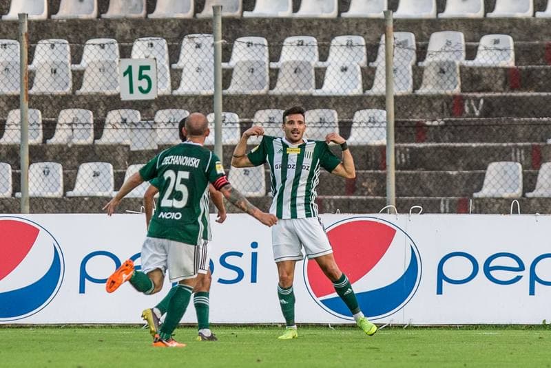 Football. Fortuna I Liga. Zaglebie Sosnowiec - Olimpia Grudziadz. 03.08.2019