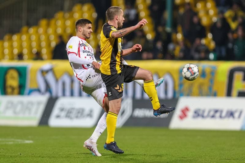 Football. Fortuna I Liga. GKS Katowice - Resovia Rzeszow. 18.03.2023