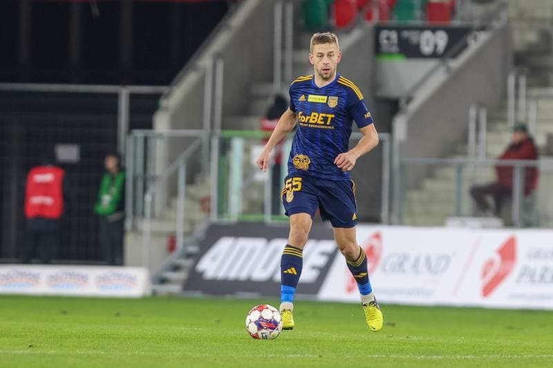 Football. Fortuna I Liga. Zaglebie Sosnowiec - Arka Gdynia. 12.11.2023