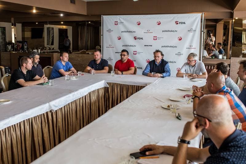 Ice Hockey. Polish Ice Hockey Federation. Meeting of National Team Coaches. 30.06.2020