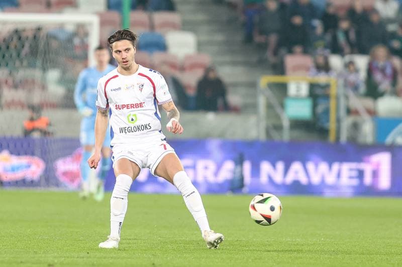 Football. PKO BP Ekstraklasa. Gornik Zabrze - Cracovia Krakow. 28.02.2025