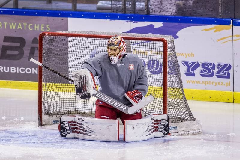 Ice Hockey. Poland national team. Training. 15.12.2020