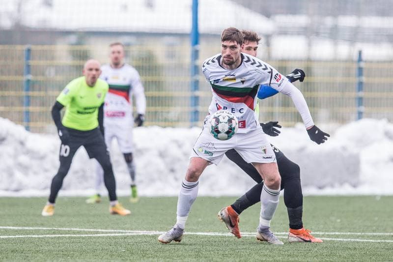 Football. Sparing. GKS Tychy - Puszcza Niepolomice. 13.02.2021