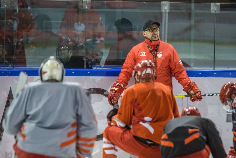 Ice Hockey. Poland national team. Training. 13.04.2021