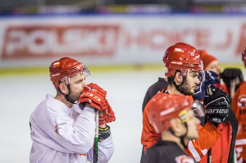 Ice Hockey. Poland national team. Training. 15.04.2021