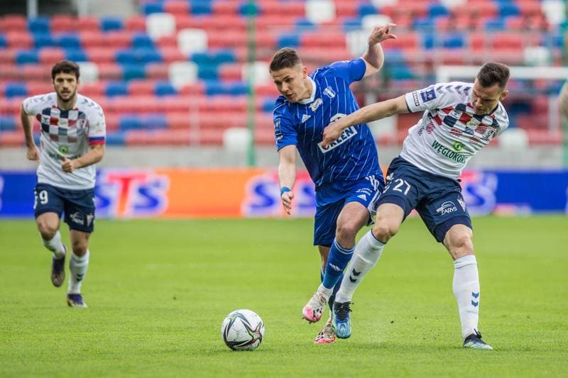 Football. PKO BP Ekstraklasa. Gornik Zabrze - Wisla Plock. 24.04.2021