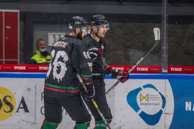 Ice Hockey. Polska Hokej Liga. GKS Tychy - Tauron Podhale Nowy Targ. 31.10.2021