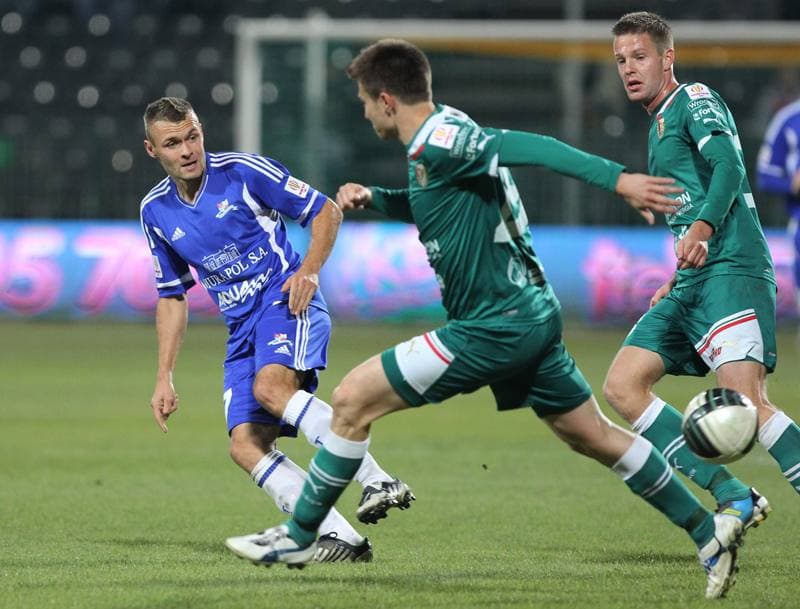 Football. Puchar Polski. Podbeskidzie Bielsko-Biala - Slask Wroclaw. 18.10.2011
