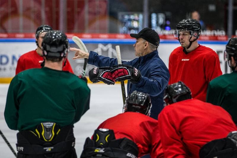 Ice Hockey. GKS Tychy. Training. 05.01.2022