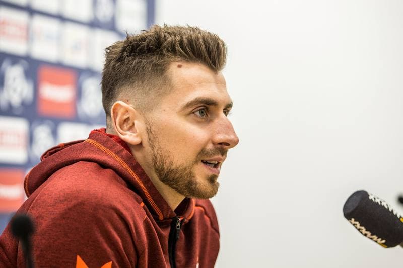 Football. Gornik Zabrze. Press Conference. 03.02.2022