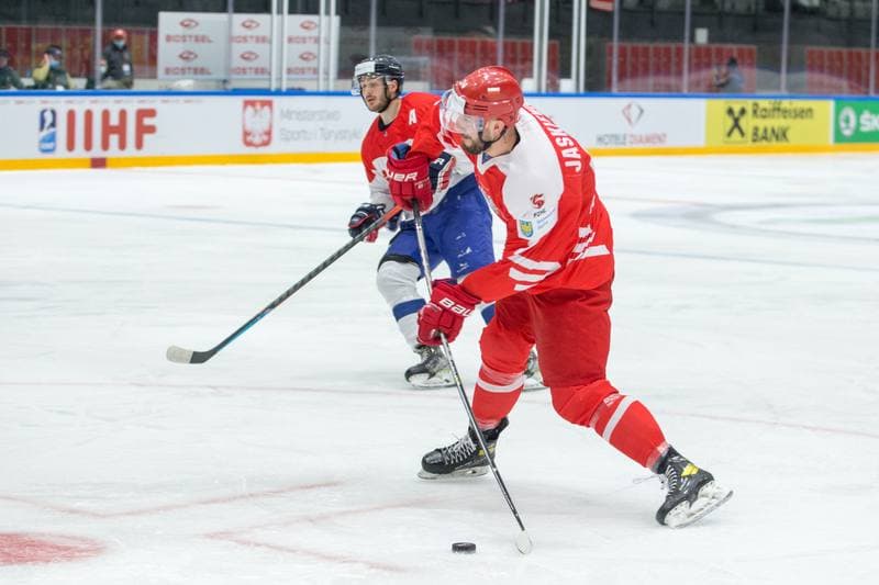 Ice Hockey. World Championship Division 1 Group B. Serbia - Poland. 29.04.2022
