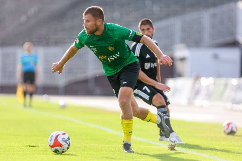 Football. II Liga. GKS Jastrzebie - Polonia Bytom. 26.08.2023