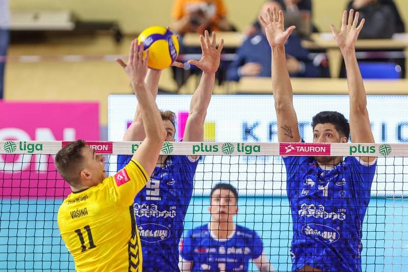 Volleyball. PlusLiga. GKS Katowice - Slepsk Malow Suwalki. 30.10.2023